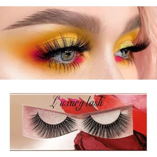 Makeup False Eyelashes 1Pairs 3D Mink Lashes Fluffy Soft Wispy Volume Natural long Faux Cils Eye Lashes Reusable Eyelash Tools