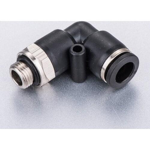 1/8'' 1/4'' 3/8'' 1/2" Male PL-G Elbow BSPP Thread-4 6 8 10 12mm air tube Pneumatic fittings quick push in connector