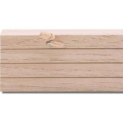 21-60cm Magnetic Wooden Photo Frame Scroll Print / Poster / Picture Hanger DIY Photo Poster Painting Wooden Hanging Home Decor