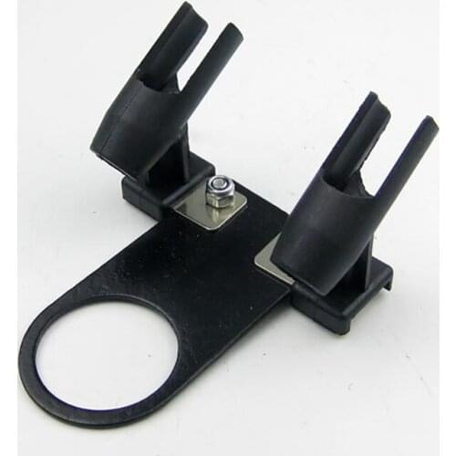 Simple Air Brush Holder Attaches To Compressor and Holds 2 Air Brushes, Air Brush Stand Bracket Paint Hobby Art