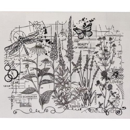 Background /Transparent Stamp/ Clear Stamps /Set for DIY Scrapbooking Photo Album Decoration SuppliesM1405