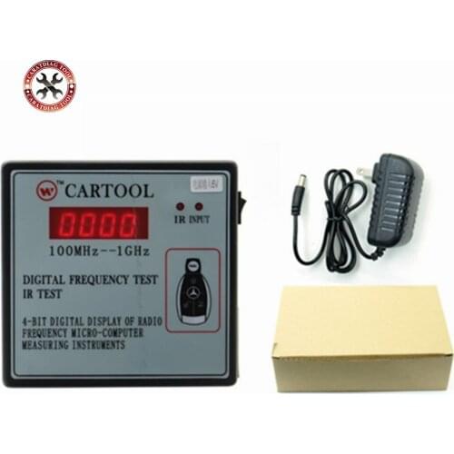 Cheapest Car IR Infrared Remote Key Frequency Tester (Frequency Range 100-1000MHZ) Remote Control Digital Frequency Test CARTOOL