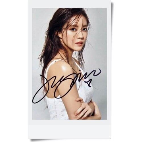 T-ARA TARA Park Hyo Min HYOMIN Autographed Photo Whats my name 4*6 free shipping 06201705