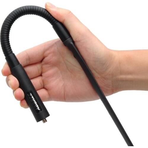 Gooseneck CS Tactical Antenna SMA-Female VHF/UHF Dual Band Antenna for Baofeng UV-5R GT-3 UV-82 Kenwood Radio Walkie Talkie