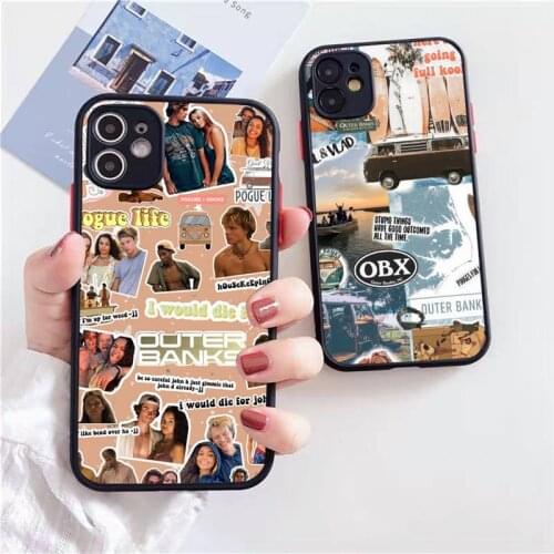 Outer Banks Livin' the Pogue Life Phone Case Matte Transparent For iPhone 12 Mini 11 Pro XR XS Max 7 8 Plus