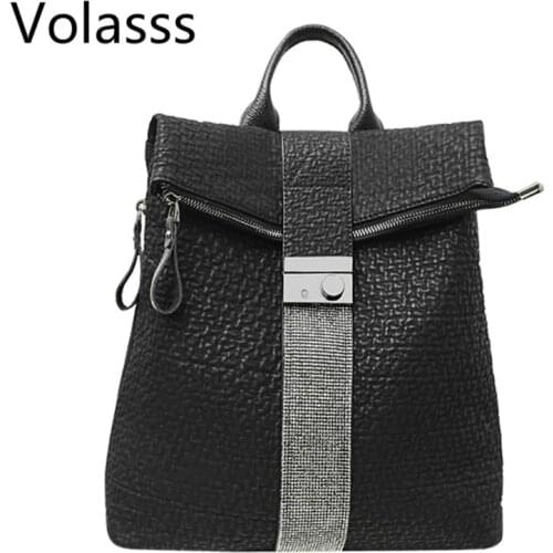 Volasss Women's Backpacks With Rhinestones China