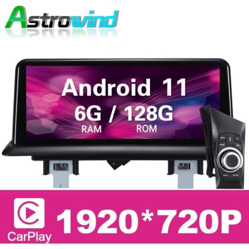 10.25 inch 8 Core Android 11 System Car GPS Navigation Media Stereo Radio For BMW 1 Series 120i E81 E82 E87 E88 with idrive