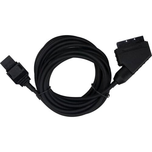 Xunbeifang 100PCS 3M Scart Audio Video AV Cable for NES RGB connect cable