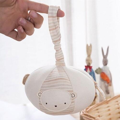 12cm Baby Animal Hand Grasp Rattle Ball Infant Kids Pram Hanging Rettle Early Education Stuffed Plush Toys Mobile Phone Straps