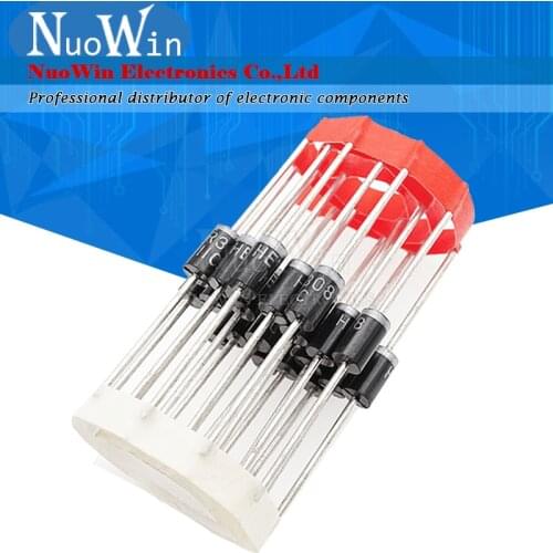 20pcs HER308 3A 1000V DO-27 Fast Recovery Rectifier Diode