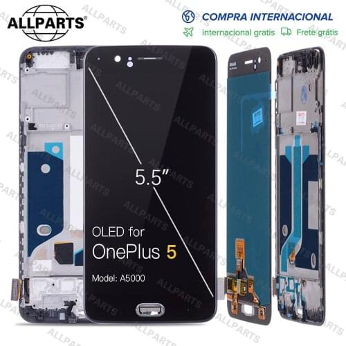 For Oneplus 5 LCD display + Touch Screen Digitizer Premium Assembly Replacement for One Plus Five 5.5 inch 6GB 8GB RAM