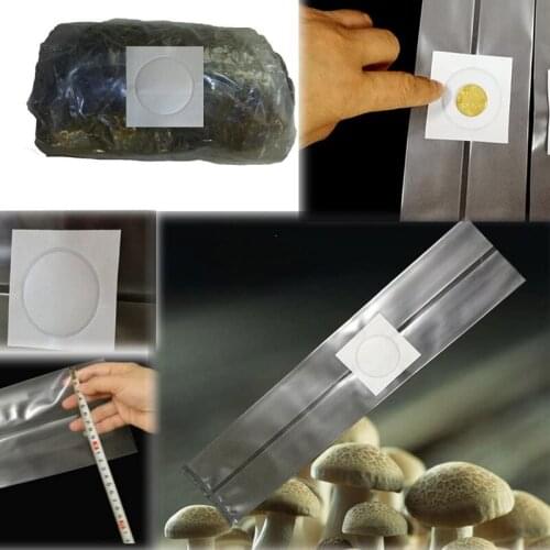50pcs PVC Mushroom Spawn Grow Bag Substrate High Temp Pre Sealable 50/100PCS Garden Supplies Growing Planting Bags Tool