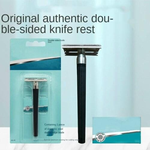 Super Blue Shaving Razor For Men Knife 1 Holder With 1 Blade Official Authentic Safety Razors for Men Shaving