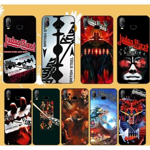 PENGHUWAN judas priest british steel Rob Phone Case Cover For Samsung A10 A20 A30 A40 A50 A70 A71 A51 A6 A8 2018