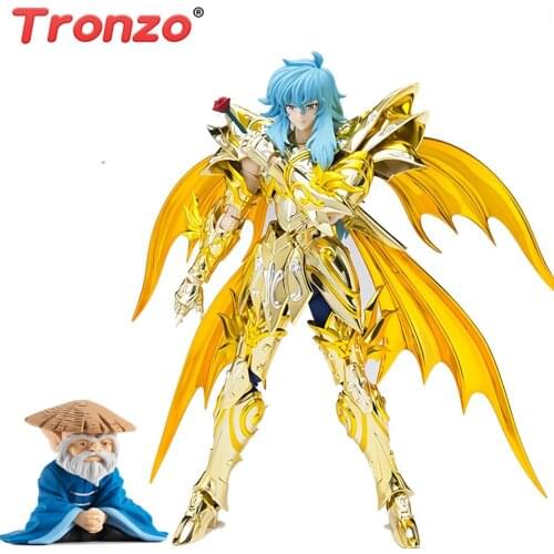 Tronzo CS Model Saint Seiya EX Pisces Aphrodite God Cloth Dohko PVC Action Figure Model Toys Saint Soul of Gold Figurines Gift