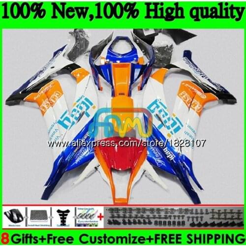 Injection For KAWASAKI ZX-10R 1000CC ZX1000 ZX 10 R Yellow blue 26BS.35 ZX 10R 1000 ZX10R 16 17 18 2016 2017 2018 OEM Fairings