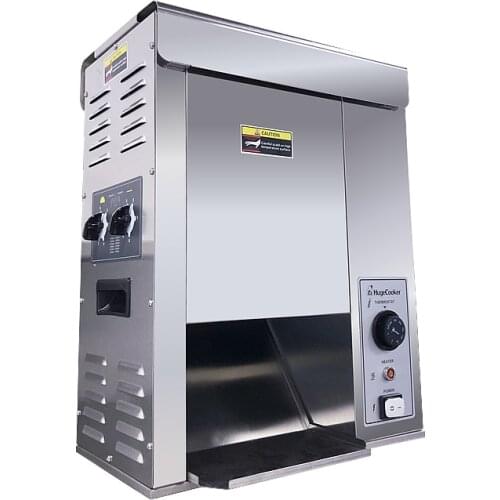 Commercial high-end hamburger machine automatic double-layer baking oven heating dough equipment