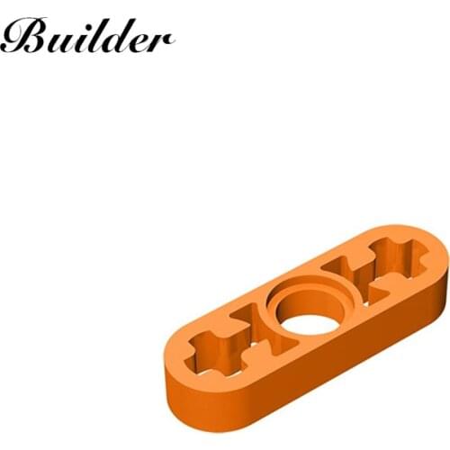 Little Builder 6632 MOC Technology Bricks Liftarm 1x3 10pcs Building Blocks DIY Assembles Toys for Children