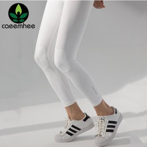 CAEEMHEE Nude Feel White Fitness Yoga Pants Women High Waist Sport Leggings Push Up Running Tights Energy Workout Gym Leggings