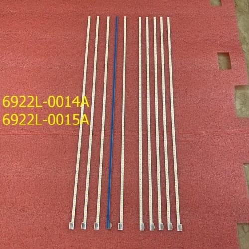 5set=10pcs LED backlight strip for Panasonic TX-L42ETX54 TX-L42ET5B Tc-142et5b 42 V12 Edge R L 6920L-0001C 6922L-0014A 0015A