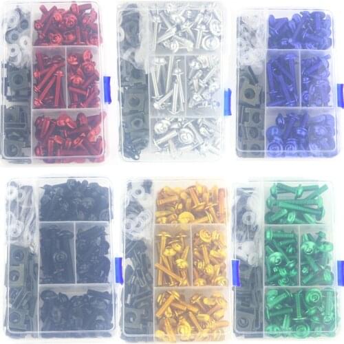 Fit For KTM 790 Duke 1290 Duke 125 200 390 690 Duke Motorcycle Accessories Complete Full Fairing Bolts Kit Screw Bolt Nuts Clip