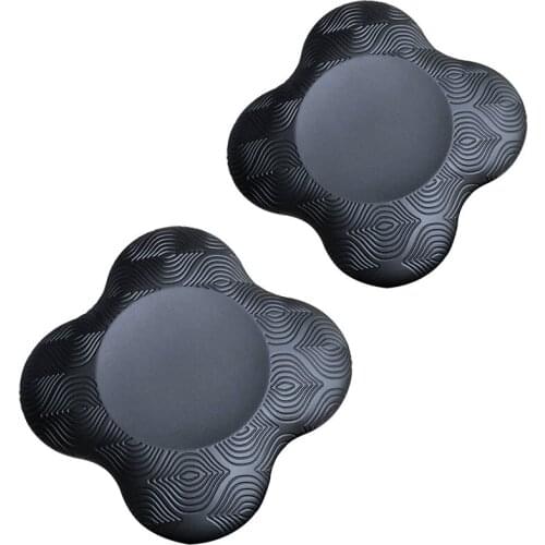 ELOS-Portable Yoga Knee Pad Cushion Extra Thick for Knees Elbows Wrist Protective Pad PU Yoga Pilates Work Out Kneeling Pad