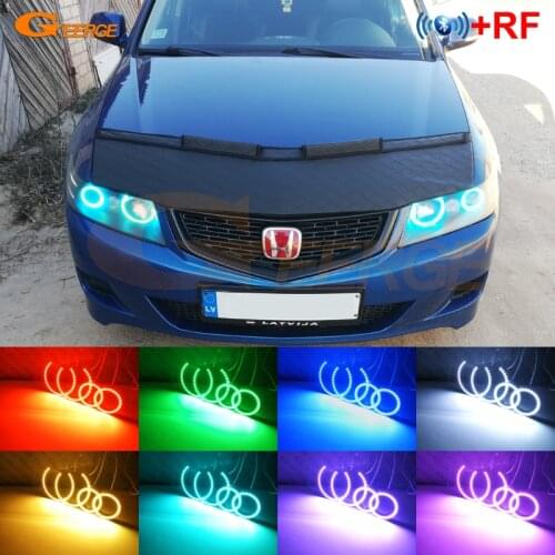 RF Bluetooth APP Multi-Color Ultra bright RGB LED Angel Eyes kit For honda accord CL7 CL9 CM2 2002 2003 2004 2005 2006 2007 2008