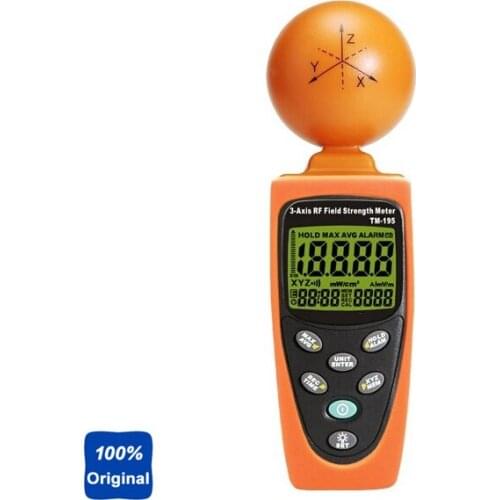 TM-195 3-Axis RF Field Strength Meter EMF Meter Measuring and Monitoring Radio Frequency(RF) Electromagnetic Field Strength