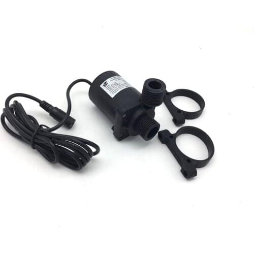 High Quality DC 12V Magnetic Centrifugal Water Pump Silicone fixed base Ceramic axial multistage submersible pump