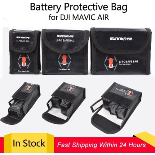 LiPo Safe Bag Battery Protective Bag Explosion-proof Storage Bag for DJI MAVIC AIR Battery Accessories