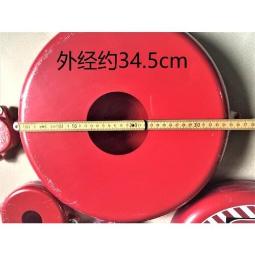 10-13'' Master Lock Rotating Gate Valve lockout Tank Gas bottle ball Valve safety locks Industrial safety Gas Locks
