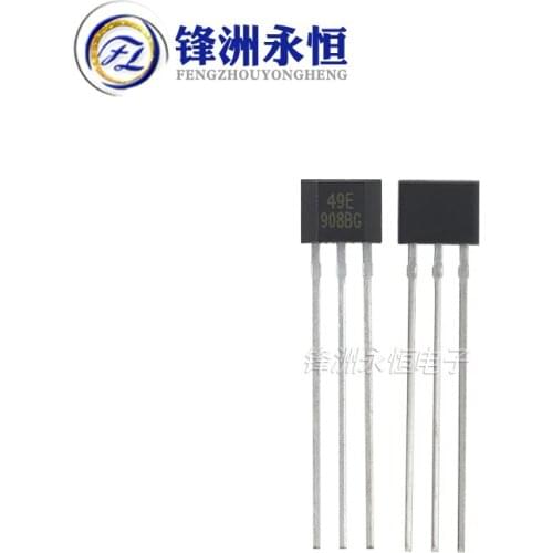 10pcs 49E Hall element SS49E OH49E Hall sensor Hall Effect Sensor new