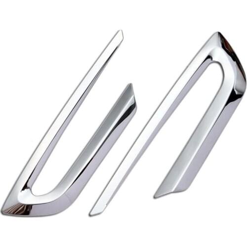 2PCS Car Stickers for Toyota Raize A200A/210A Stainless Steel Rear Reflector Garnish Protectors Cover Trim Accessories