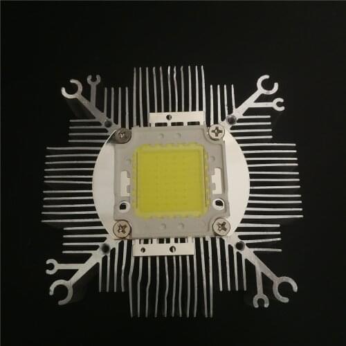 20W 30W 50W 100W Aluminium cob led heatsink for led cooling DIY Led grow chip Light92X30MM