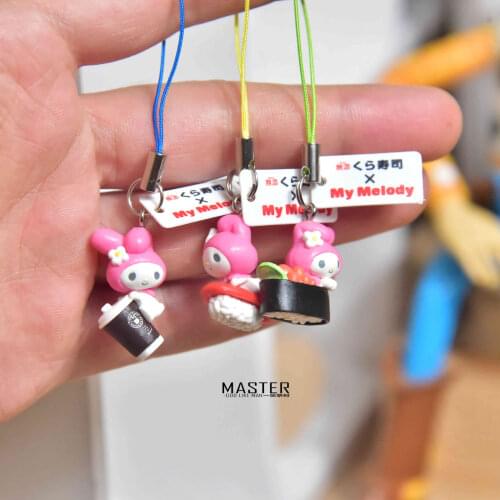 24PCS/lot 2cm High quality small size Meredith sushi food and play boy hanging toys DIY accessories