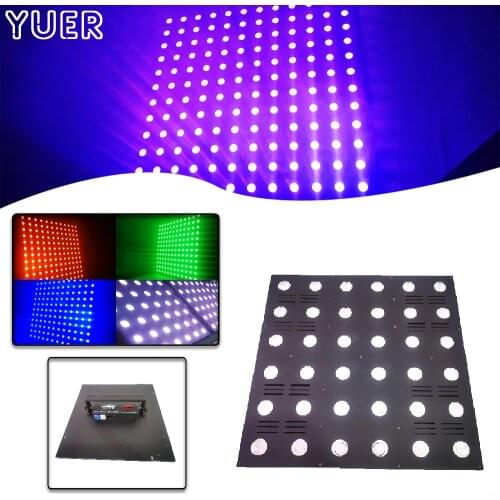 36X3W RGB 3IN1Letter Number Background Wall Matrix Light DJ Disco Stage Prom Dance Floor Bar Party Indoor DMX512 Music Control