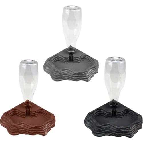 400ML Pet Reptiles Turtles Feeder Water Dispenser Drinking Fountain Dish Bowl