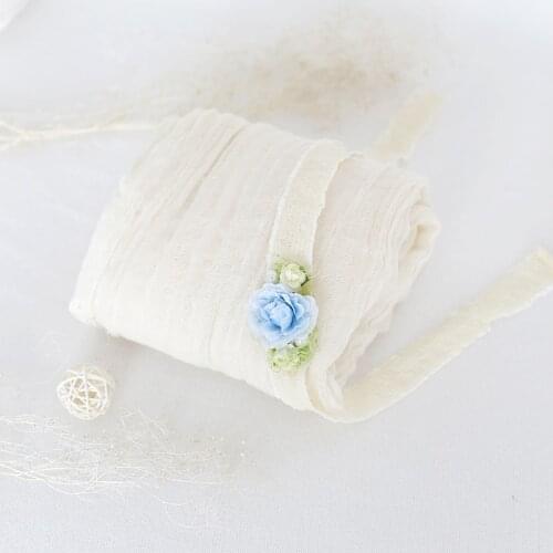 6 pieces/lot 100% Cotton Textured Wrap Ivory Soft Newborn Baby Stretch Jersey Knit Wraps Newborn Swaddle Blanket Posing Fabric