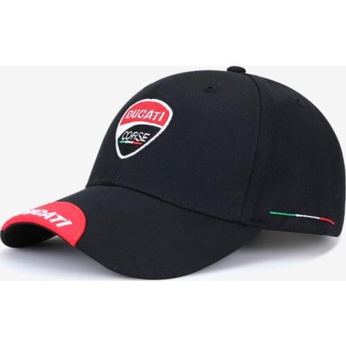 Motorcycle baseball cap embroidery letters Ducati assault cap F1 racing cap outdoor sports men and women hats summer