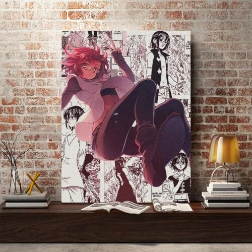 Gowther Seven Deadly Sins Anime Decoration Prints Canvas Manga Home Decor Dorm Living Room Bedroom Poster Painting Wall Art