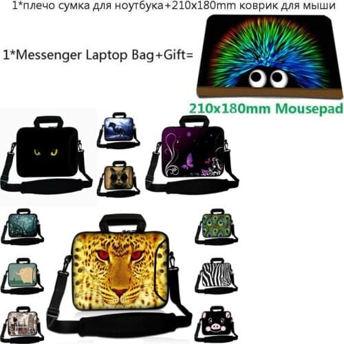 For Macbook Pro 13 A2251 A2289 2020 New Air 13 A2179 Laptop Case 15 17 14 10 11.6 12 Messenger Briefcase Handbags+Mini Mousepad