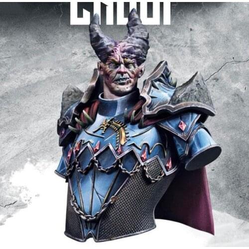 Resin Figure 1/10 ancient warrior bust Model Unassambled Unpainted Figure Building Kit