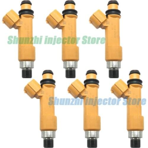 6pcs Fuel Injector Nozzle For Suzuki Ignis 00~06 Jimny 01~15 Liana 01~07 Swift 05~15 Wagon R 03~07 1.3L 297500-0120 15710-86G00