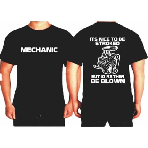 Patrol T Shirt men mechanic car two sides printed casual tee USA size