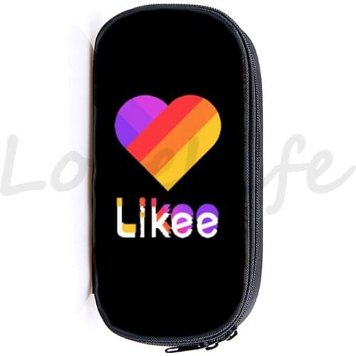Likee Like App Pencil Case Pencil Holder Fashion Accessory Like Pen Bag School Pencil Case Daily Pencil Case Kids Stationery Bag