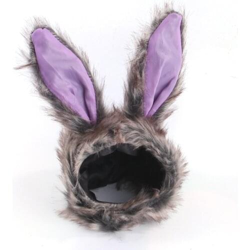Rabbit Shape Pet Hat Teddy Ddress Up Ffunny Headgear Cat Hat Cat Headgear Pet Supplies