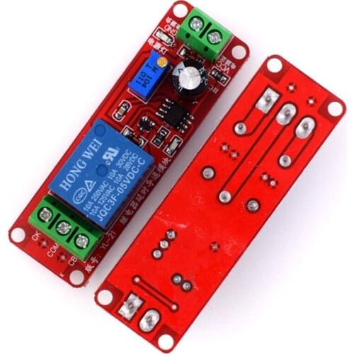 NE555 delay module Monostable switch Delay switch (5V) Automotive electrical delay
