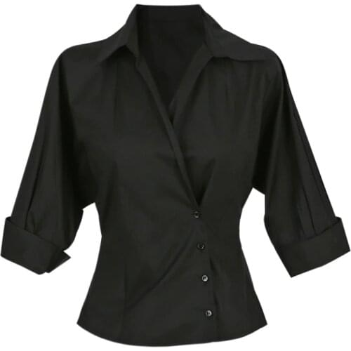 Черные блузки OLOMLB China At AliExpress