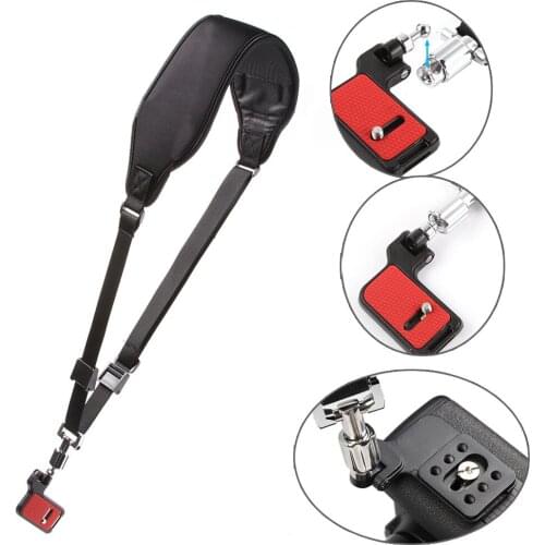 Focus F-2 Camera Strap Rapid Quick Single Shoulder Black Belt Strap with F2 plate for canon nikon sony pentax DSLR camera