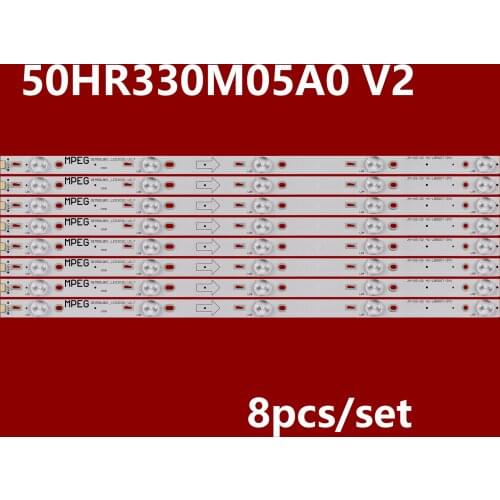 LED Backlight strip 50D2700 50HR330M05A0 V2 for TCL 50'' TV 50FS3800 50FA3213 TOSHIBA 55L510U18 LVF500AU0T E4 4C-LB500T-YH2